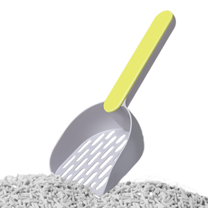Hot Selling Plastic <b>Cat</b> Sand Scooper Large Size Practical Pet Cleaning Tools <b>Cat</b> Litter Scoop with Long Handle - Product Image 1