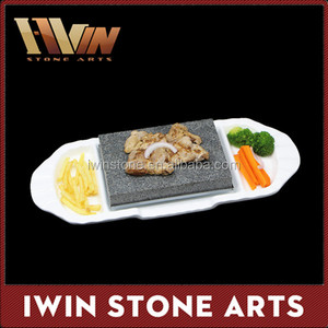 Hogar Lava Rock Grill carne Piedra Negro parrilla roca <span class=keywords><strong>de</strong></span> piedra <span class=keywords><strong>de</strong></span> lava - Product Image 2