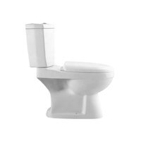 AIDI Design moderne Washdown S-trap 250/300mm Salle de bain Toilette deux pièces en céramique