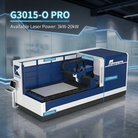 Cubierta de pórtico para máquina de corte láser flexible Han's Laser 1.5G, cortadora láser de fibra CNC 3015 para chapa metálica