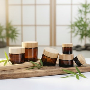 Envase de Crema con Patrón de Madera Marrón de Alto Brillo de 5g, 10g, 15g, 30g, 50g - Envases al por Mayor para Crema Facial para Marcas de Belleza - Product Image 6