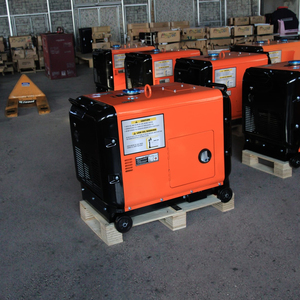 Hot Sale Portable Diesel Generator Home Backup Power 5kva 8kva 10kva 12kva Pure Copper Twisted Alternator 110V 220V 380V 50/60hZ - Product Image 5