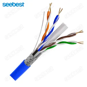 High Quality CAT6 1000ft 8 Cores SFTP 23AWG Cat6 Network LAN Cable