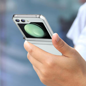 Housse de protection complète transparente de luxe pour téléphone portable pour Samsung Galaxy <span class=keywords><strong>z</strong></span> <span class=keywords><strong>Flip</strong></span> 3 <span class=keywords><strong>4</strong></span> 5 étuis de téléphone transparents - Product Image 6