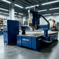 Routeur CNC ATC multi-matériaux, graveur CNC, machine de découpe et de fraisage pour panneaux acryliques, PVC, aluminium composite, enseignes publicitaires