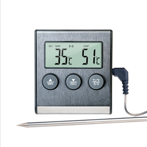 TP700 Thermomètre de four de cuisine sans fil à distance numérique, thermomètre de température pour four à gril BBQ - Product Image 3