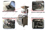 Machine automatique de coupe de pâte à pain chaud mp45
