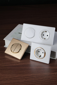 Nhà Máy Giá EU tiêu chuẩn bán Hot PC Nhựa Tùy Chỉnh tường chuyển đổi ổ cắm - Product Image 5