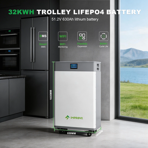 32kWh 51.2V 630Ah Energy Storage System for Solar PV Projects Renewable Energy Installation OEM ODM - Product Image 3