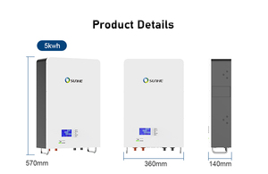LiFePO4เก็บพลังงานติดผนัง48V 100AH 200AH เทสลาพาวเวอร์วอลล์15KWH 10KWH บ้านพลังงานแบตเตอรี่ลิเธียม - Product Image 6