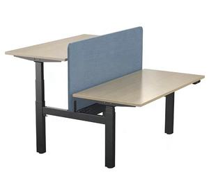 냉각 기술을 특징으로하는 현대적인 미니멀리스트 금속 사무실 책상 및 의자 스위트 - Product Image 2