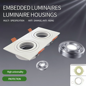 Pantalla de iluminación de aleación de aluminio de estilo nórdico económico hermosa y ordenada con diseño rústico moderno - Product Image 5