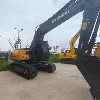 Excavatrice d'occasion HYUNDAI 220LC 9S 22 tonnes, excavatrice hydraulique sur chenilles avec garantie à vendre