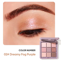 Palette d'ombres à paupières Pinkyfocus, échantillon gratuit, couleur nude, hautement pigmentée, longue tenue, imperméable, végétalienne, cosmétiques OEM