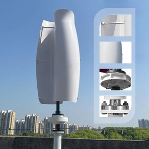 กังหันลมแบบทิวลิป 48v 220v แกนตั้ง 10kw 8kw 5kw เครื่องกำเนิดไฟฟ้าพลังงานลมสำหรับใช้ในบ้าน RX-TL 5kw 10kw กังหันลมแบบตั้ง - Product Image 1