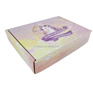 In stock Wholesale custom printed unique corrugated shipping boxes custom logo cardboard mailer box for Clothing Underwear Boxes