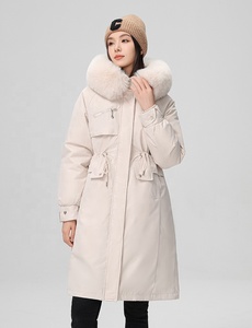 Chaqueta Larga de Algodón para Mujer para Invierno, Nuevo Estilo con Forro Interior Holgado, Chaqueta de Algodón con Capucha para Mujer - Product Image 5