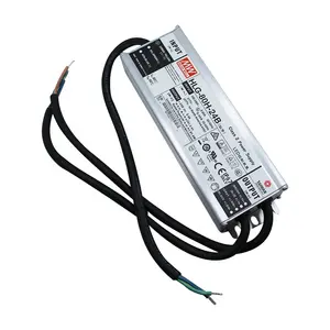 Meanwell LEDドライバーHLG-80H-24B 24V 3.4A 80W調光可能防水IP67 LEDストリップライト電源スイッチング用