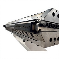 Máquina de Extrusión de Doble Tornillo para Producción de Láminas/Placas de Plástico PVC con Control PLC, Relación L/D 33:1, Tornillo 38CrMoALA