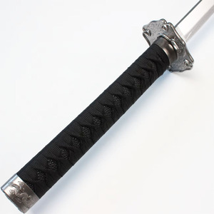 40.9 Inch <strong>Bleach</strong> Ichigo Kurosaki Tensa Zangetsu <strong>Cosplay</strong> Prop Unsharpened Anime Sword with Black Blade - Product Image 5