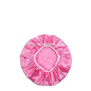 Shinny Satin Bathroom Fashion Shower Cap