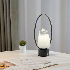 All-<b>Copper</b> KREI Rechargeable <b>Table</b> Lamp Modern Minimalist Design with Creative Cross-Border Touch Technology for Bedroom Camping - Product Image 4