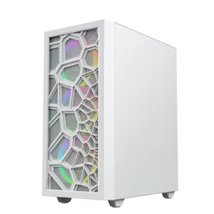 Powercase 40 Series Gpu Pc Gaming Case 240/360mm Liquid Cooer Atx Gaming Case Usb 3.1 Gaming Cabinet