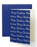 Papier d'emballage recyclable bleu royal Joyeux Noël 80 g/m² Ensemble d'emballage cadeau Sacs cadeaux Cartes de vœux Étiquettes suspendues