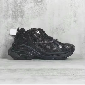 Zapatos Deportivos de Lujo para Hombre, Diseño Vintage, Casuales, Transpirables, Antideslizantes, con Cierre de Cordones y Luces LED - Product Image 3