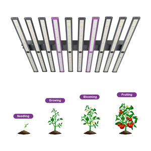 Lámpara LED de Cultivo de Espectro Completo Personalizable de 720W-1000W, Lámpara Comercial Hidropónica para Plantas de Interior, Vegetales, Flores, Invernaderos y Germinación - Product Image 4