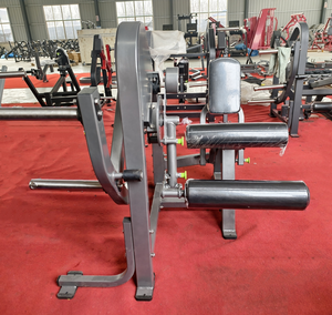 Équipement de musculation Gym Fitness Plaque chargée Double fonction 2 en 1 Extension de jambe assise et machine d'exercice Leg Curl - Product Image 3