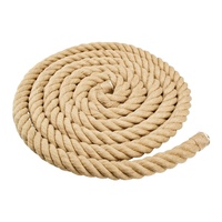 Corde torsadée en chanvre et jute de haute qualité, personnalisable, 5-60 mm, structure 3 brins, approvisionnement direct en gros de l'usine du Bangladesh
