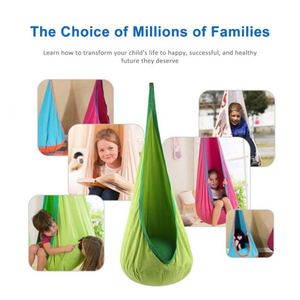 Columpio Sensorial para Niños, Hamaca Colgante, Silla Plegable Portátil de Alta Calidad para Uso en Interiores y Exteriores, Hecha de Nailon - Product Image 3