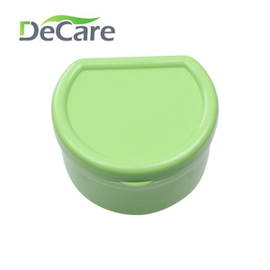DeCare Dental Case With Braces Storage Blue White Plastic Mouth Guard Box For Orthodontic Care - Product Image 5