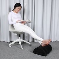 Repose-pieds en mousse antidérapante personnalisé, ergonomique, réglable, pour chaise de bureau, repose-pieds pour sous le bureau au travail