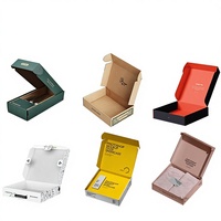 Boîte d'emballage pour appareil photo en carton ondulé, personnalisée, faite à la main, écologique, recyclable, pour l'électronique grand public, offset