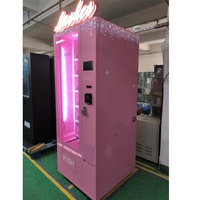 Offre Spéciale distributeur automatique d'ongles standard américain distributeur automatique de cils avec conception de boîte à lumière LED personnalisée maquinas expendedoras