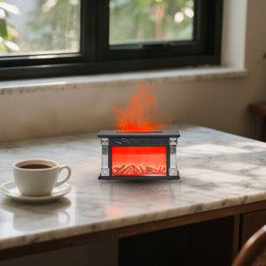 Diffusore ad ultrasuoni portatile <span class=keywords><strong>per</strong></span> uso domestico camino elettrico distributore di profumo <span class=keywords><strong>casa</strong></span> atmosfera umidificatore <span class=keywords><strong>per</strong></span> <span class=keywords><strong>la</strong></span> <span class=keywords><strong>casa</strong></span> - Product Image 2