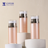 Flacon vide de luxe en plastique pour cosmétiques, lotion, soin de la peau, écran solaire, sérum, avec pompe, pour emballage personnalisé de 30 ml et 40 ml