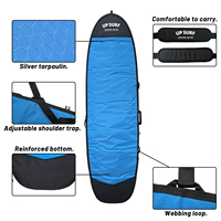 Nouveau sac de planche de polyester de couleur personnalisée/sac de planche de surf en nylon 7.0