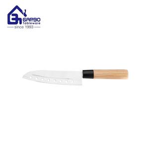 Juego <span class=keywords><strong>de</strong></span> <span class=keywords><strong>Cuchillos</strong></span> <span class=keywords><strong>de</strong></span> <span class=keywords><strong>Cocina</strong></span> <span class=keywords><strong>Profesionales</strong></span> <span class=keywords><strong>de</strong></span> 6 Piezas al por Mayor, Hoja <span class=keywords><strong>de</strong></span> Acero Inoxidable 420, Mango <span class=keywords><strong>de</strong></span> Madera, con Bloque - Product Image 5