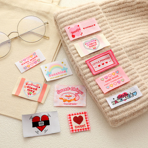 Custom Made Clothing Collar Scale Size Folded Washing Label, Shoe, Hat, Bag AndLabel for Clothes Woven <strong>Lebel</strong> the Manufacturer - Product Image 2
