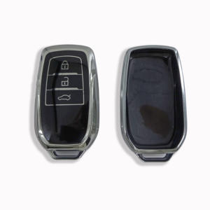 トヨタハイラックスフォータナーランドクルーザーカムリカローラクラウンRAV4ハイランドスマートキー用TPU3ボタンカーキーカバーケース - Product Image 1