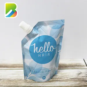 Drink Pouches Bags Plastic Aluminum Spouted Wine Bag Stand Up Beverage Packaging Bags Drink Packing Logo Print Manufacturer Snack Spout Pouch