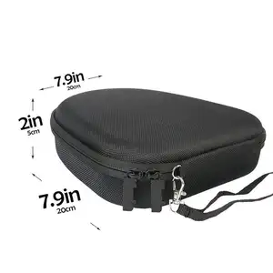 Bolsa de transporte Eva Estuche para auriculares EVA 500 piezas Estuche protector clásico personalizado Estuche de almacenamiento con cremallera portátil