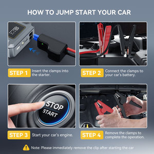 <span class=keywords><strong>Chargeur</strong></span> de <span class=keywords><strong>batterie</strong></span> multifonction <span class=keywords><strong>professionnel</strong></span> 3000A et démarreur de saut pour voitures camions motos technologie de démarrage de voiture intelligente - Product Image 6