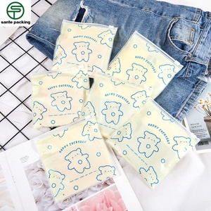 Custom Printed Gravure Reclosable CPE <b>Zip</b> Lock <b>Bags</b> with Valve for Clothing (Recyclable) - Product Image 4