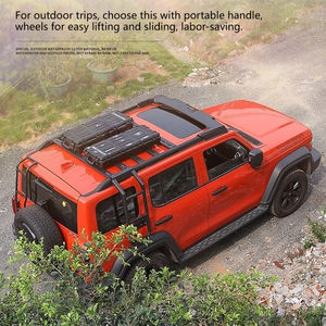 Boîte <span class=keywords><strong>de</strong></span> rangement <span class=keywords><strong>de</strong></span> <span class=keywords><strong>toit</strong></span> <span class=keywords><strong>de</strong></span> voiture à double face en ABS <span class=keywords><strong>de</strong></span> haute qualité avec grande capacité Conception étendue pour Jetour T2 Travler - Product Image 2