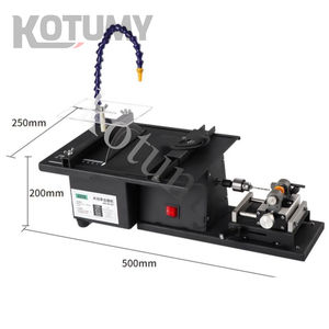 2500瓦台锯台式磨机多功能宝石玉石切割雕刻抛光钻孔切割机 - Product Image 4