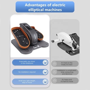 맞춤형 <span class=keywords><strong>OEM</strong></span> 크로스 트레이너 실내용 책상 아래 가정용 피트니스 장비 전동 일립티컬 머신 크로스 트레이너 - Product Image 5